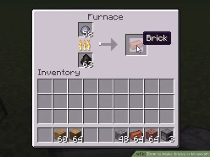 How do i make bricks in minecraft