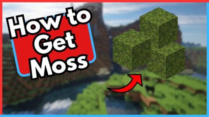 How do you get moss in minecraft
