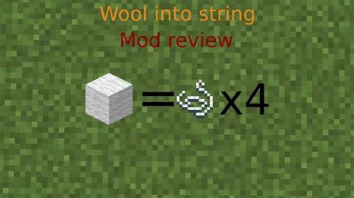 How do you get string in minecraft