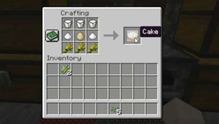 How do you make cake in minecraft