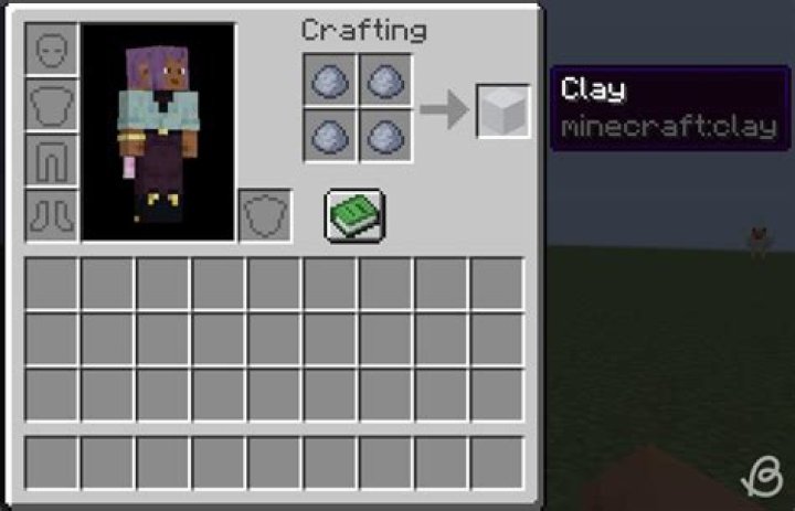 How do you make clay in minecraft