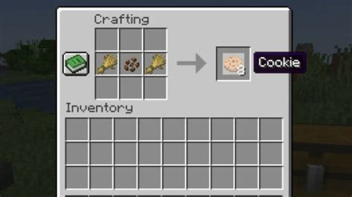 How do you make cookies in minecraft