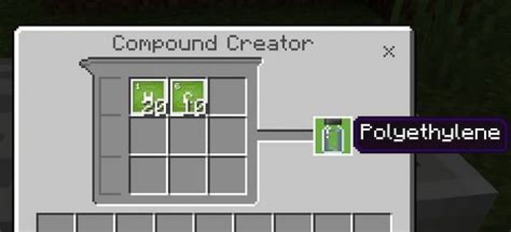 How do you make polyethylene in minecraft