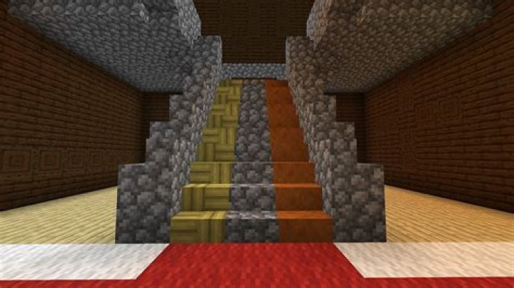 How do you make stairs in minecraft
