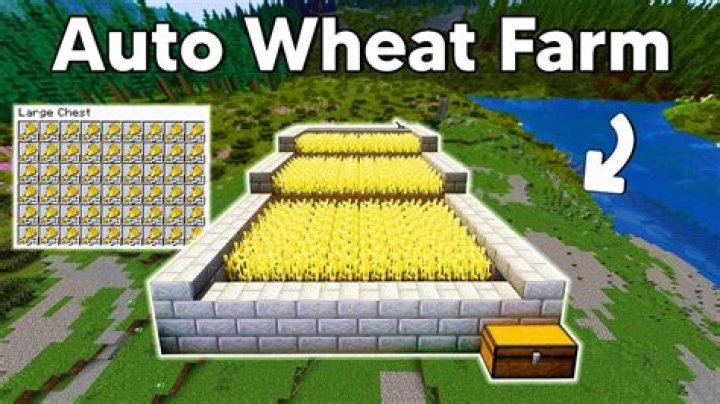 How do you make wheat in minecraft
