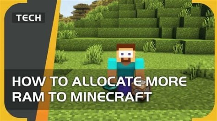 How much ram to allocate to minecraft