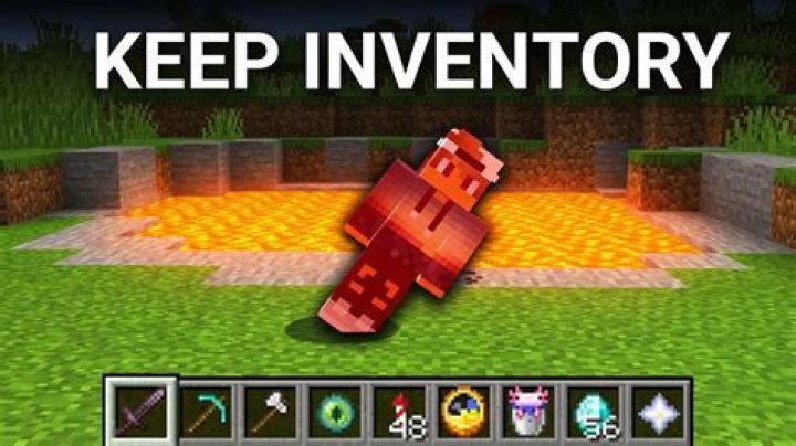 How to activate keep inventory in minecraft