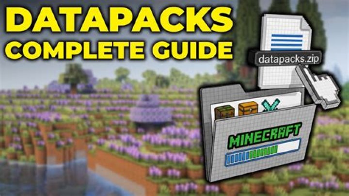 How to add datapacks to minecraft server
