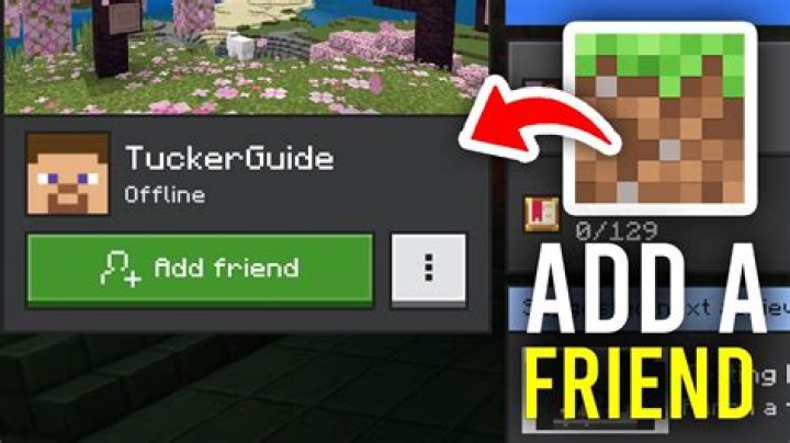 How to add friend on minecraft pc