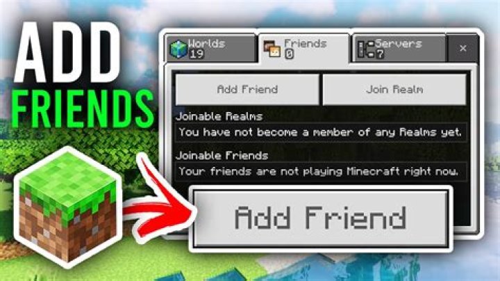 How to add friends on minecraft pc