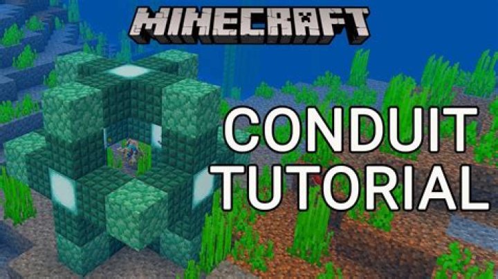 How to break a conduit minecraft