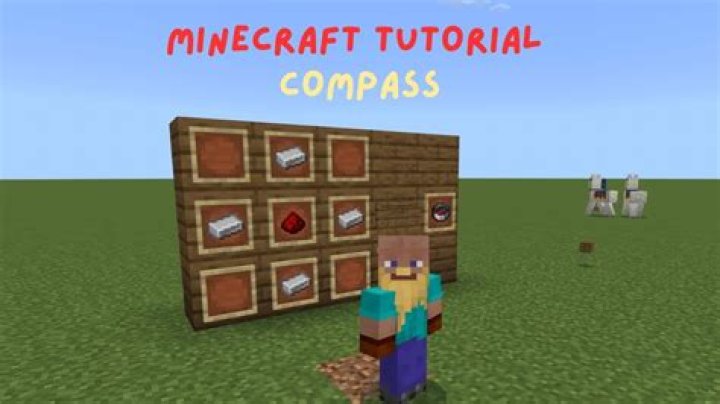 How to build a compass in minecraft