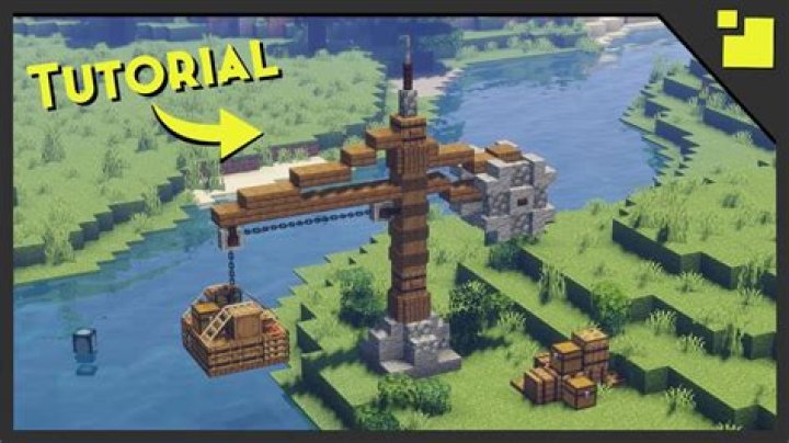 How to build a crane in minecraft