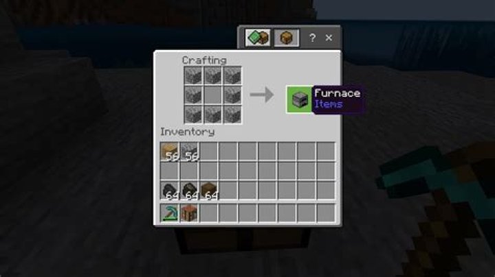 How to build a furnace in minecraft
