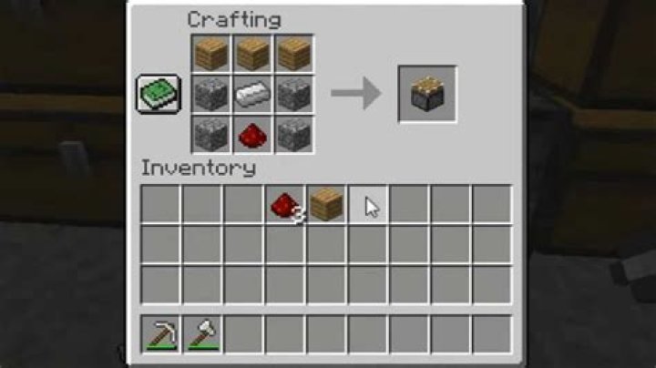 How to build a piston in minecraft