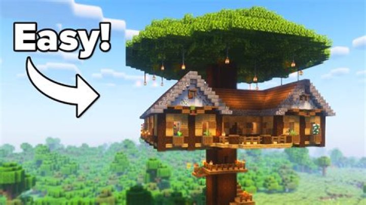 How to build a treehouse in minecraft