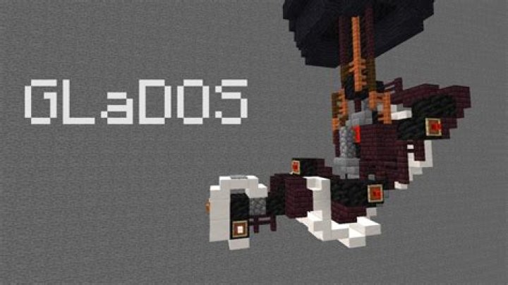 How to build glados in minecraft