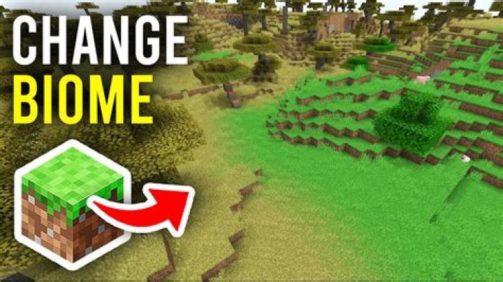 How to change a biome in minecraft