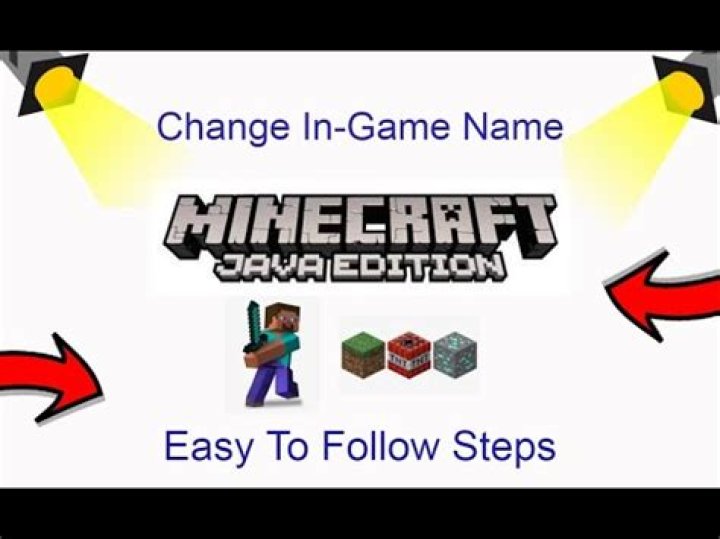 How to change minecraft ingame name