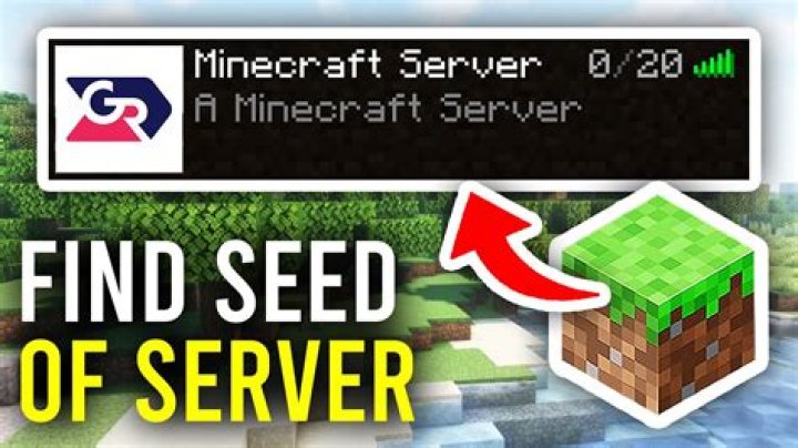 How to change minecraft server seed