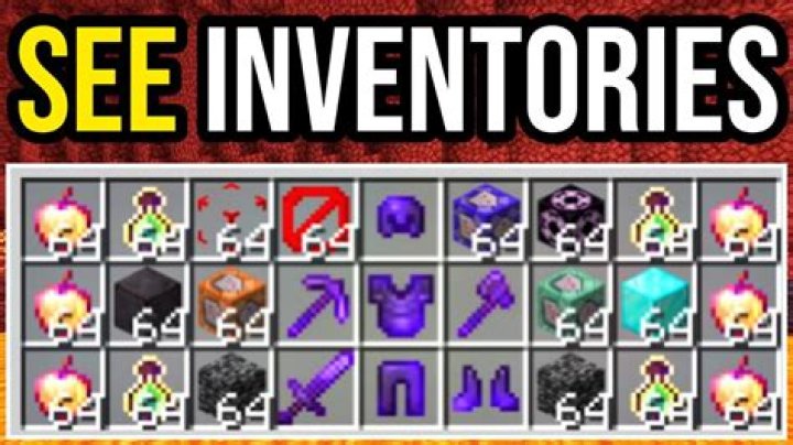 How to check someone’s inventory minecraft