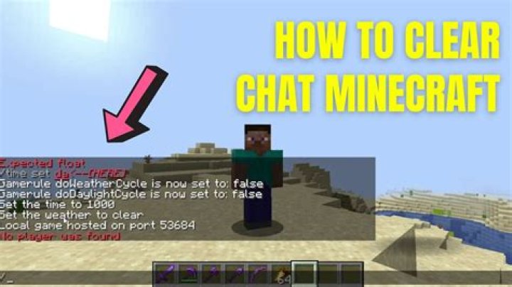 How to clear minecraft server cache