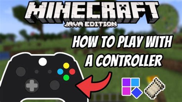 How to connect controller to minecraft java