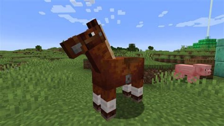 How to control a horse in minecraft