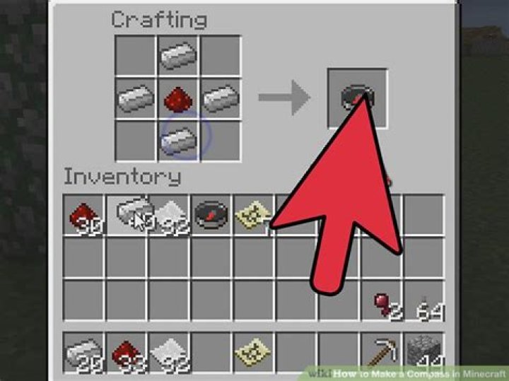How to craft a compass in minecraft