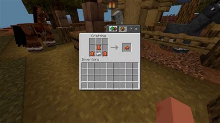 How to craft a saddle minecraft