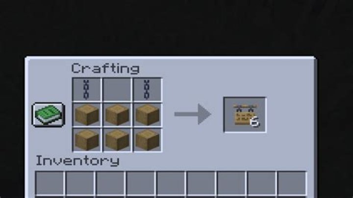 How to craft a sign in minecraft