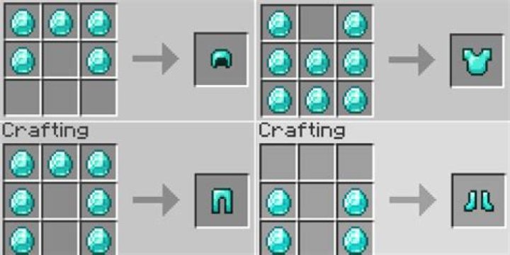 How to craft helmet in minecraft