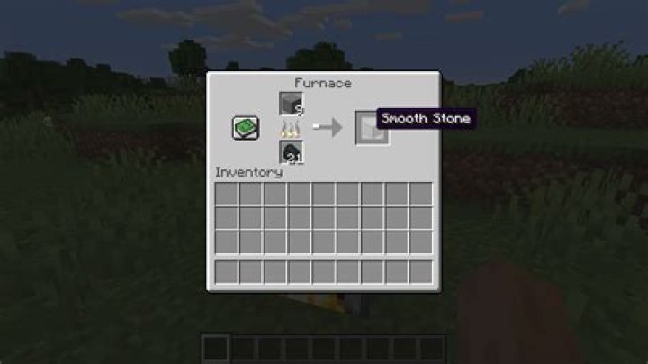 How to craft smooth stone in minecraft