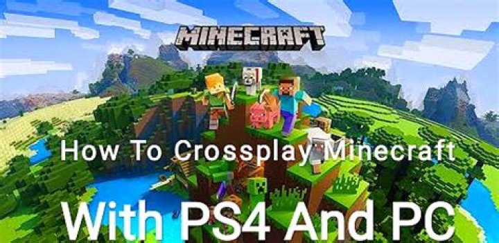 How to crossplay minecraft ps4 and pc