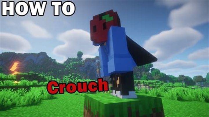 How to crouch in minecraft xbox