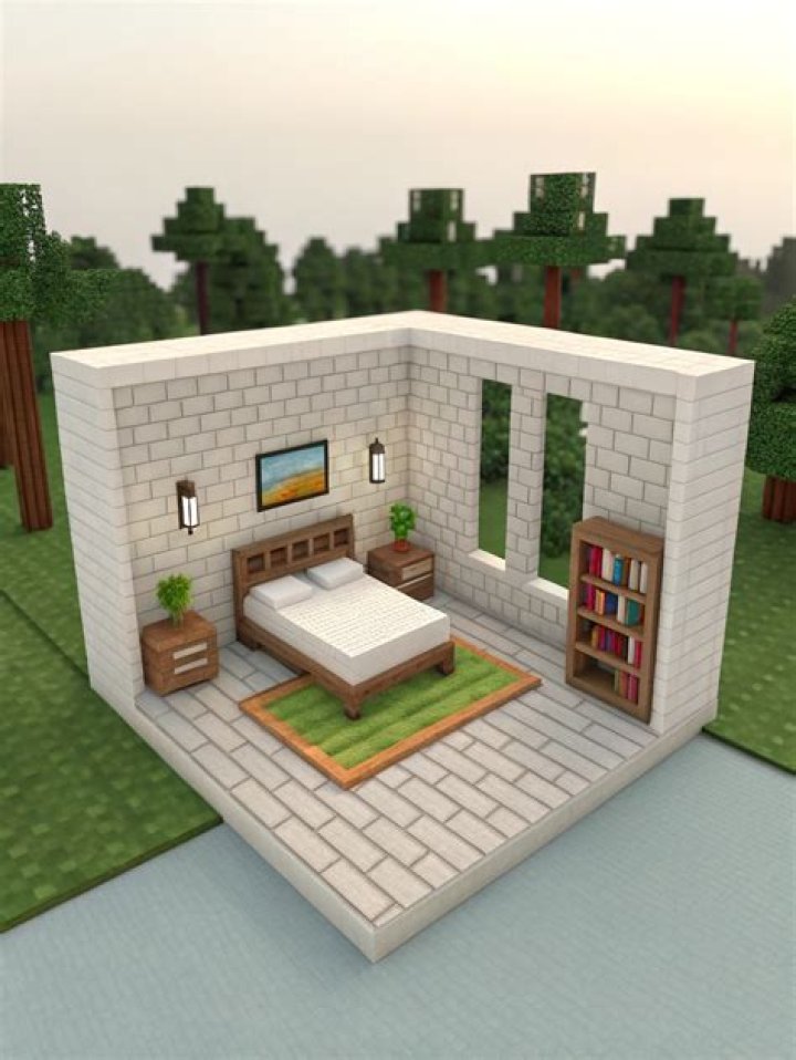 How to decorate a bedroom in minecraft