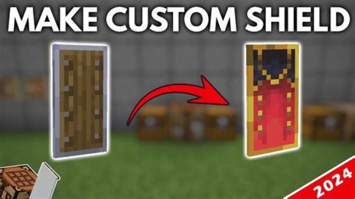 How to design a shield in minecraft