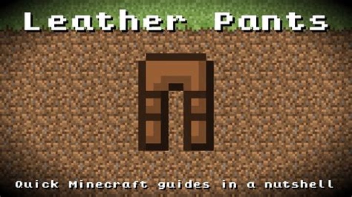 How to dye leather pants in minecraft