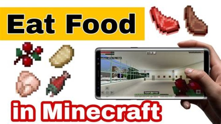 How to eat on minecraft pc