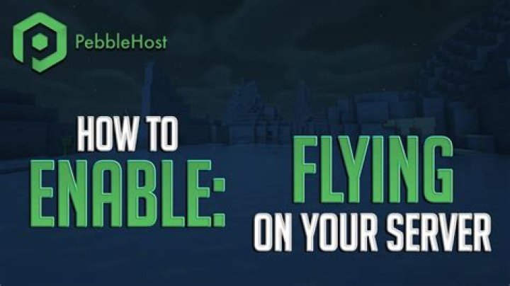 How to enable flying in minecraft server