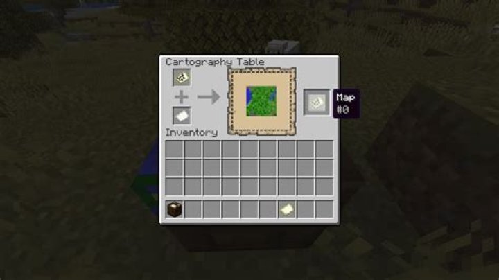 How to expand a map in minecraft