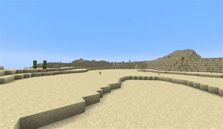 How to find a desert in minecraft