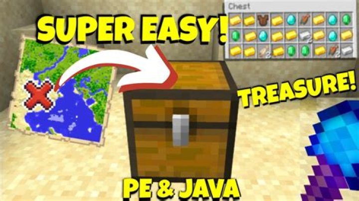 How to find buried treasure minecraft java