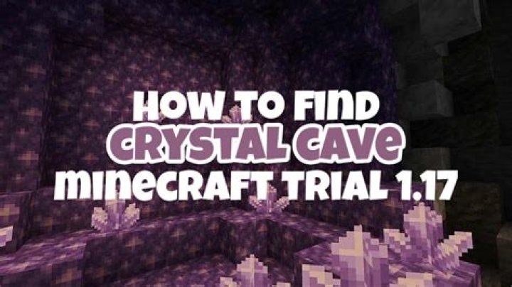 How to find crystal caves in minecraft
