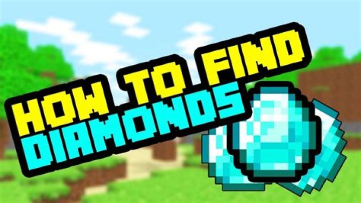How to find diamonds in minecraft survival