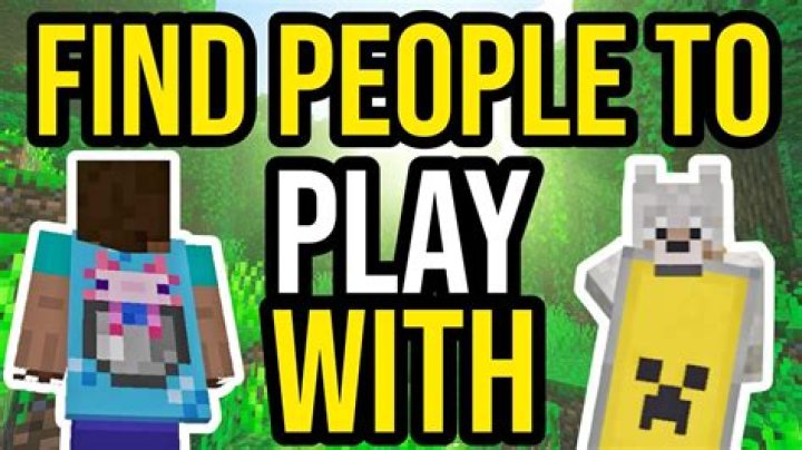 How to find people in minecraft