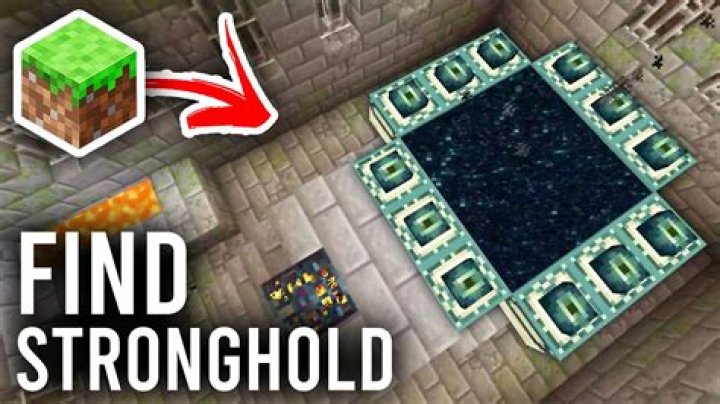 How to find the stronghold in minecraft