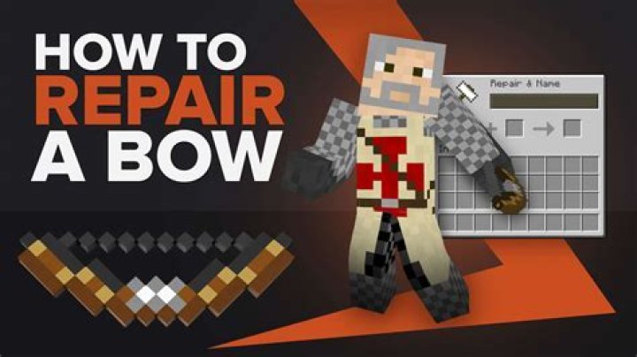 How to fix a crossbow in minecraft