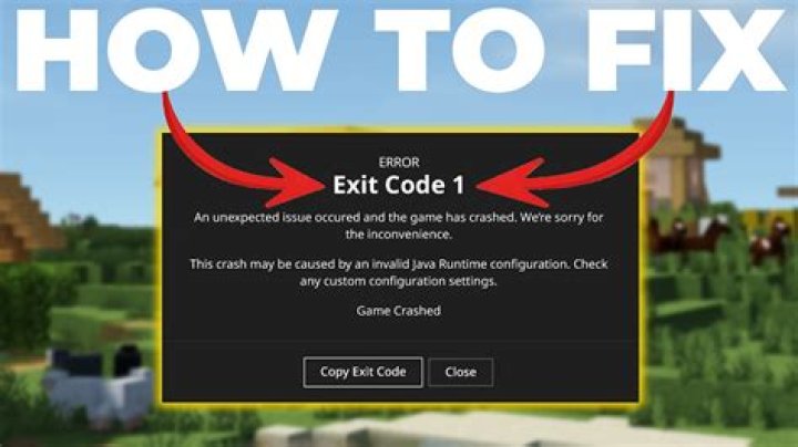 How to fix exit code 0 minecraft