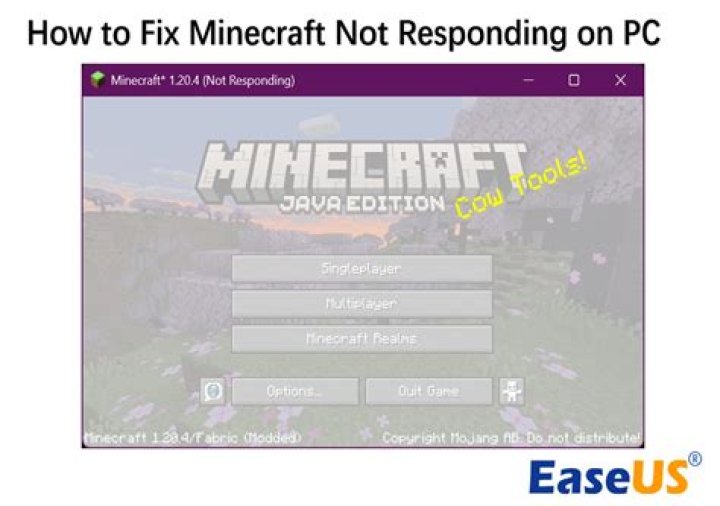 How to fix minecraft java not responding